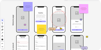 Wireframing & IA